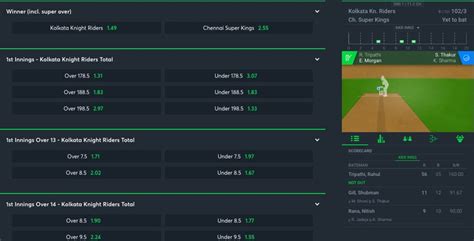 Best Live Cricket Betting Sites > Live Odds in India .
